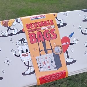 Costco Reusable Shopping Bags 4-Pack